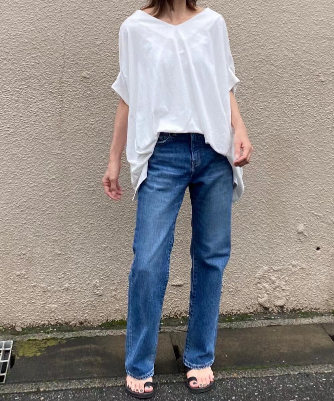 Instyle365 主役級 2色 コーデしやすい 無地 ドルマンスリーブ Tシャツ