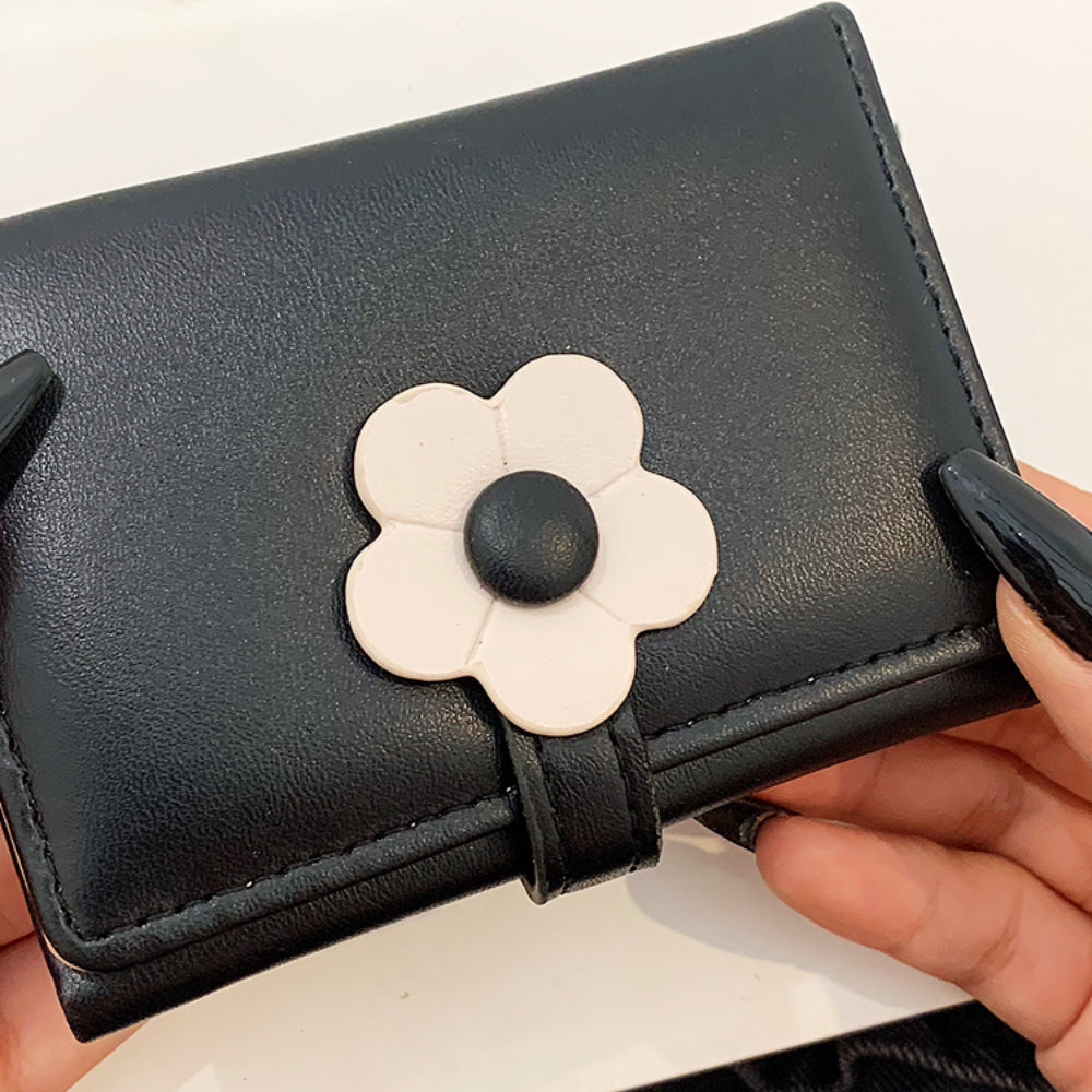 Instyle365ツートーン 花柄 詳細 小さい財布